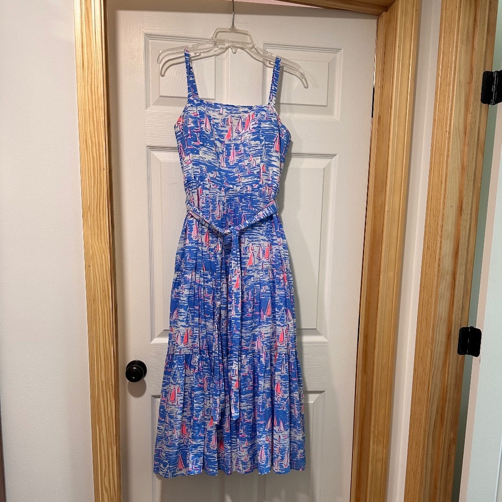 EUC Lilly Pulitzer, Analeese Midi Dress Size 10